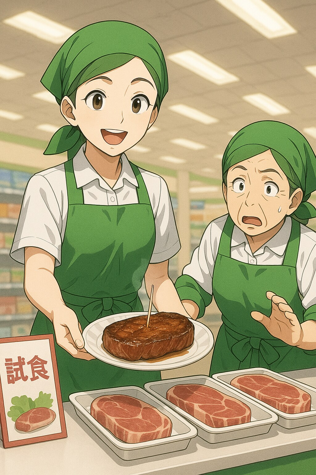 大赤字試食コーナー