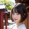 巫女さん？な彼女 2枚目