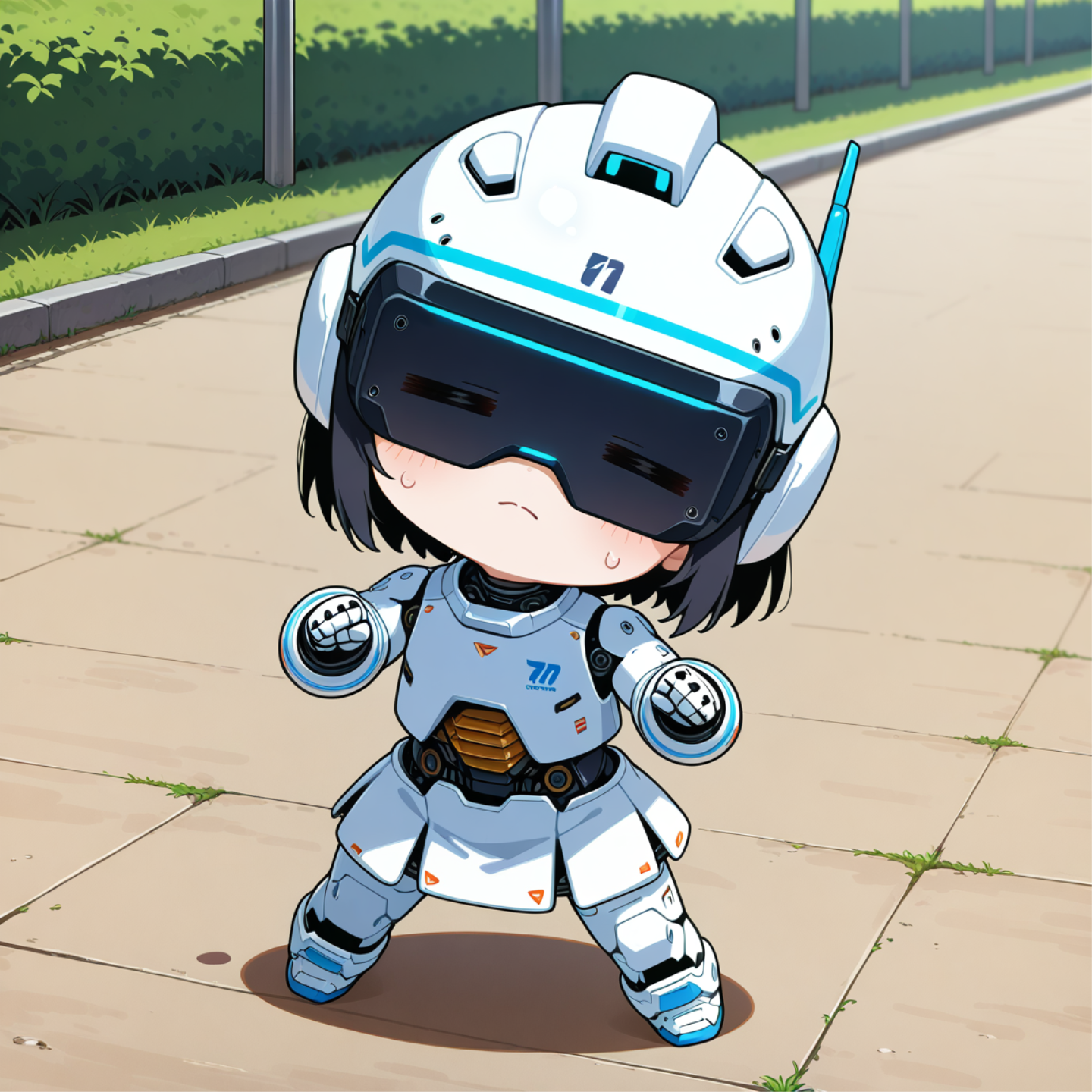 戦え！ちびちゃんロボ！ | の人気AIイラスト・グラビア