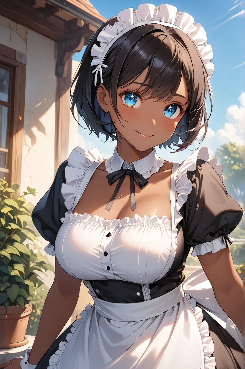 今日はいい天気ですよ！