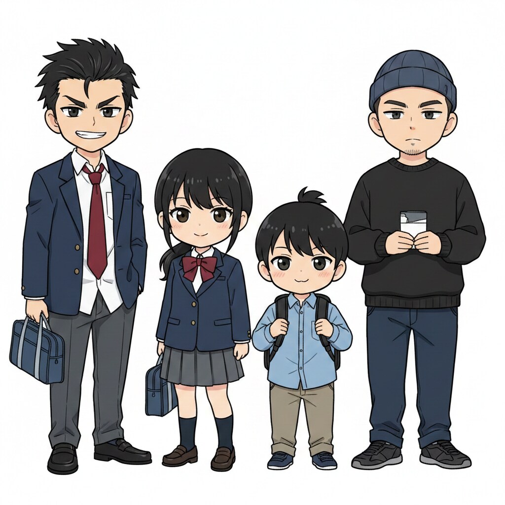 4人組 66 | の人気AIイラスト・グラビア