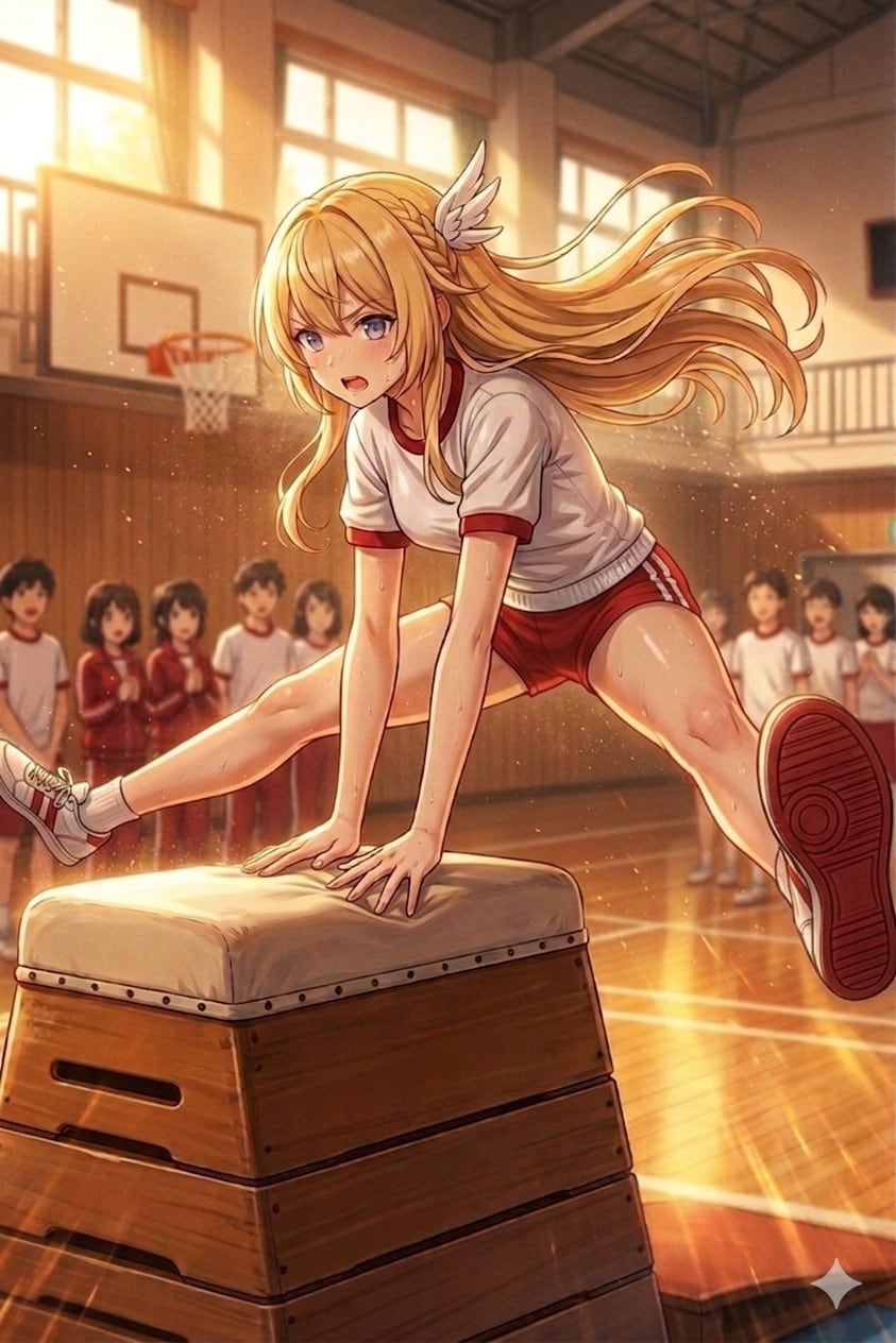 夕焼けを跳び越えて | の人気AIイラスト・グラビア