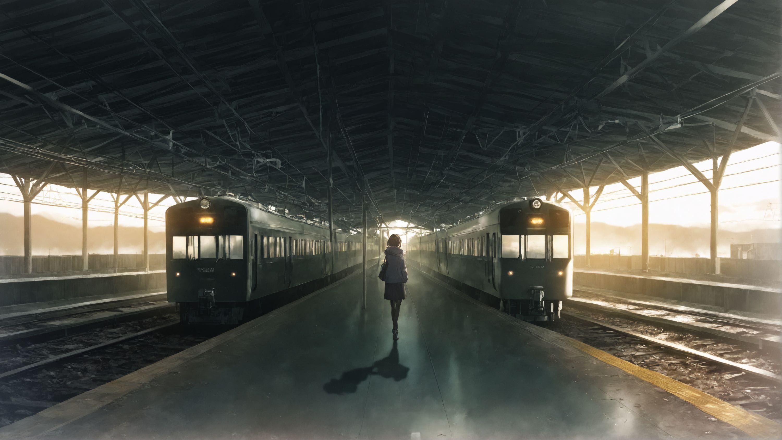 ゼロ番線の境界線 | の人気AIイラスト・グラビア