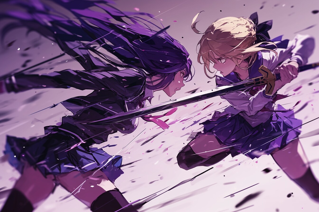 勝負は一瞬 | の人気AIイラスト・グラビア