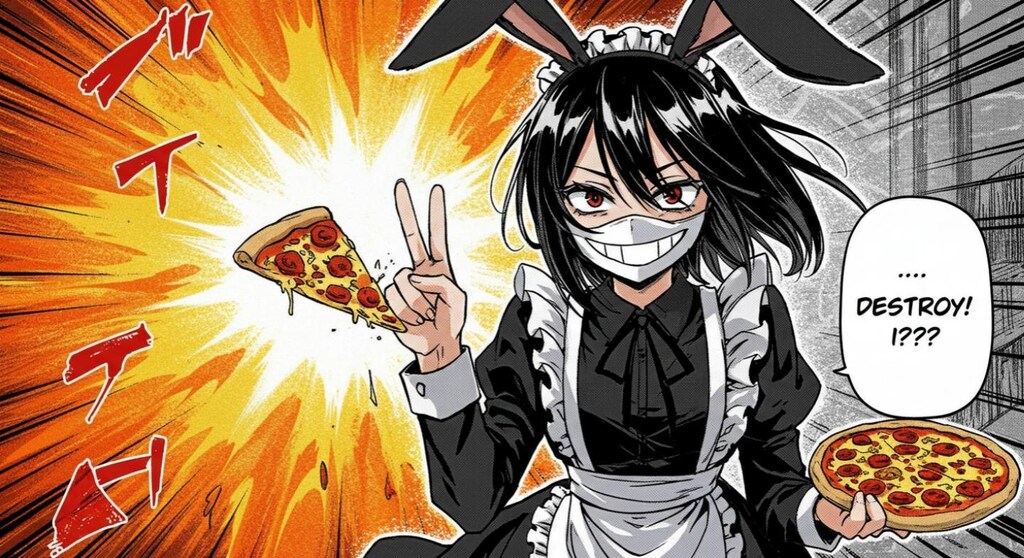 小説『オーバーピツァノヴァ』【ニャンノ世界】