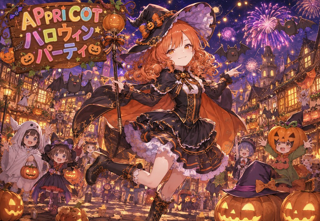 APRICOTちゃんのハロウィンパーティ♡
