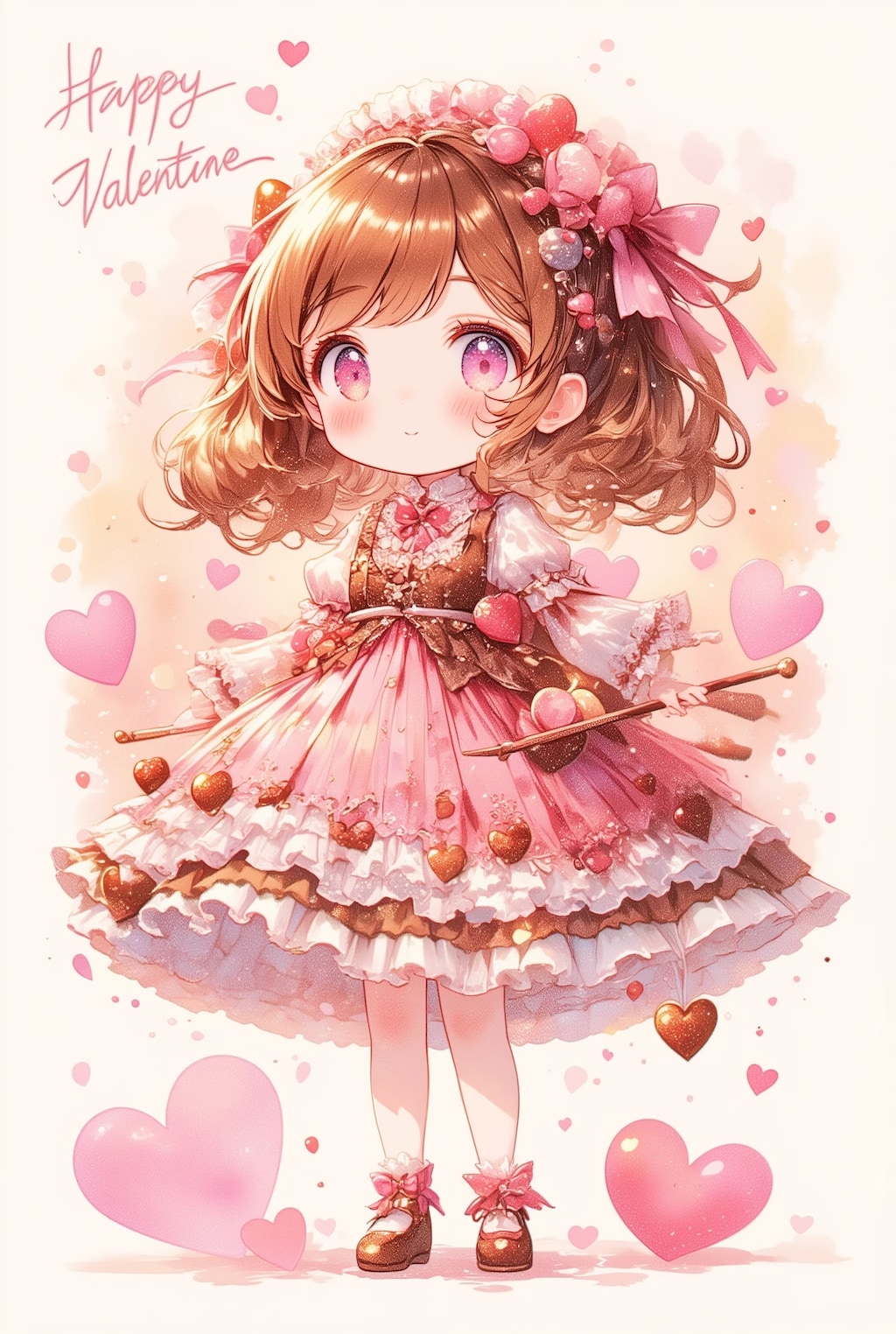 チョコレートフリフリちゃん