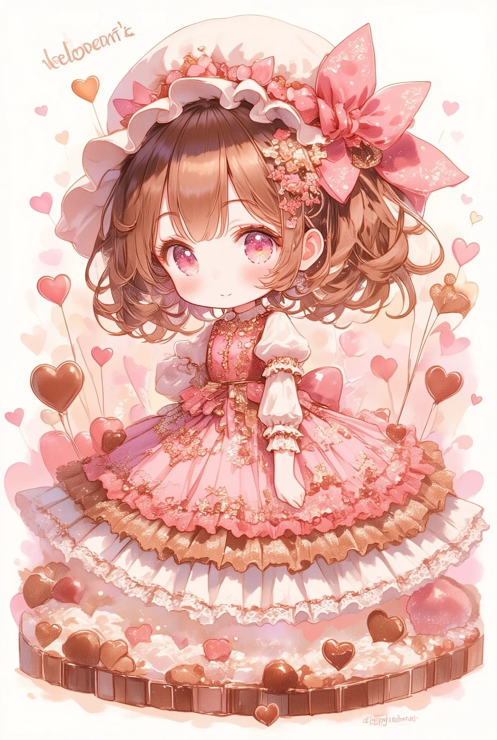 チョコレートフリフリちゃん