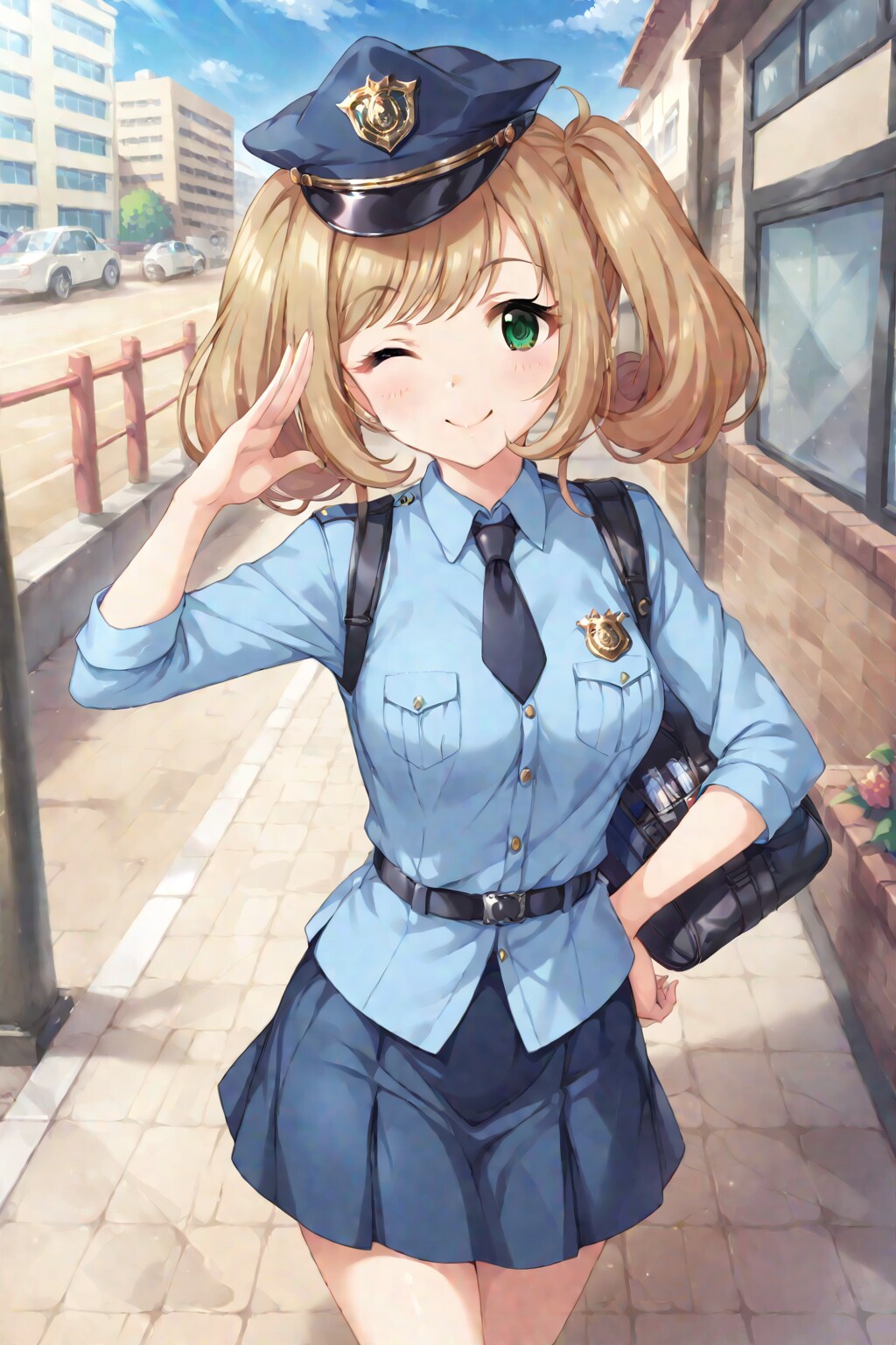 佐藤心@一日警察署長のお仕事