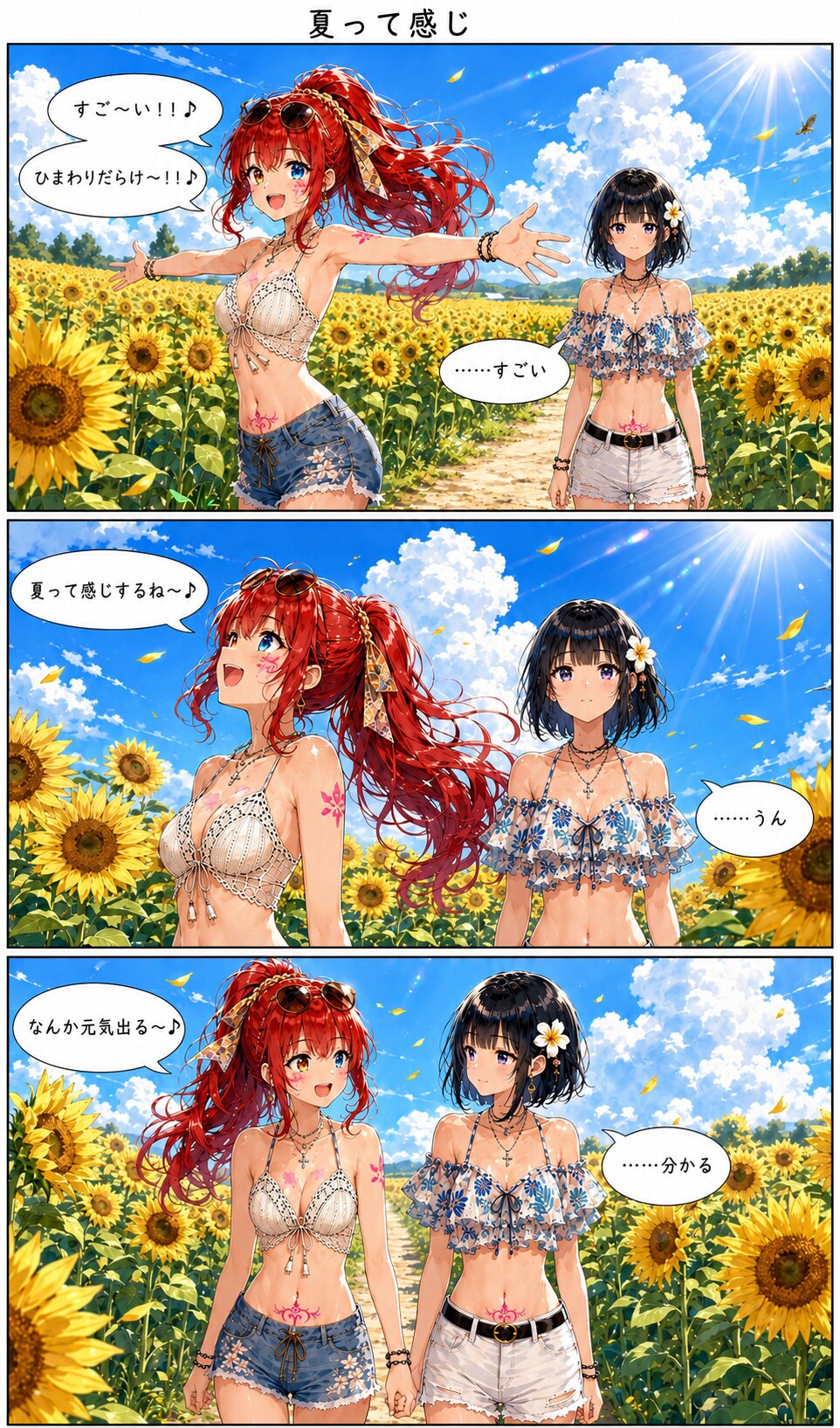ひまわり畑