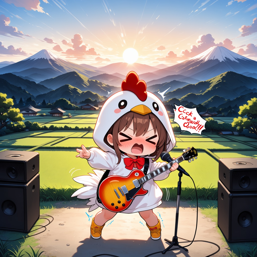 こぉーけぇーこっーこぉぉぉぉーーーっ！！【今日はにわとりの日】 | の人気AIイラスト・グラビア