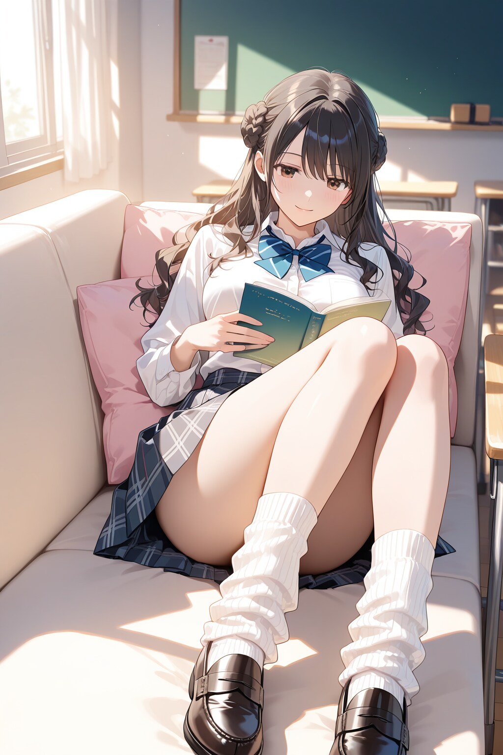 読書好きなお姉さん♡