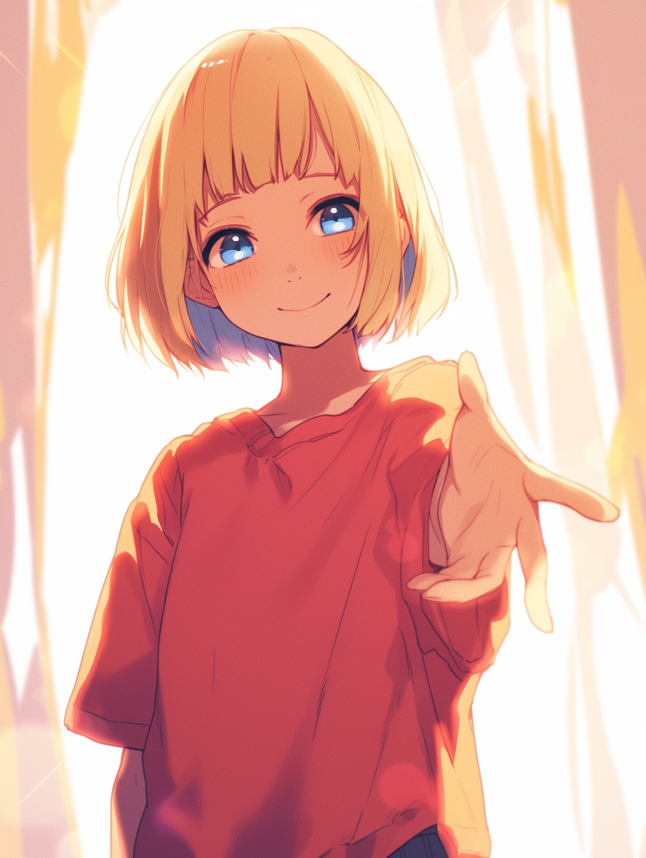 マッシュカットの子✨84 | の人気AIイラスト・グラビア