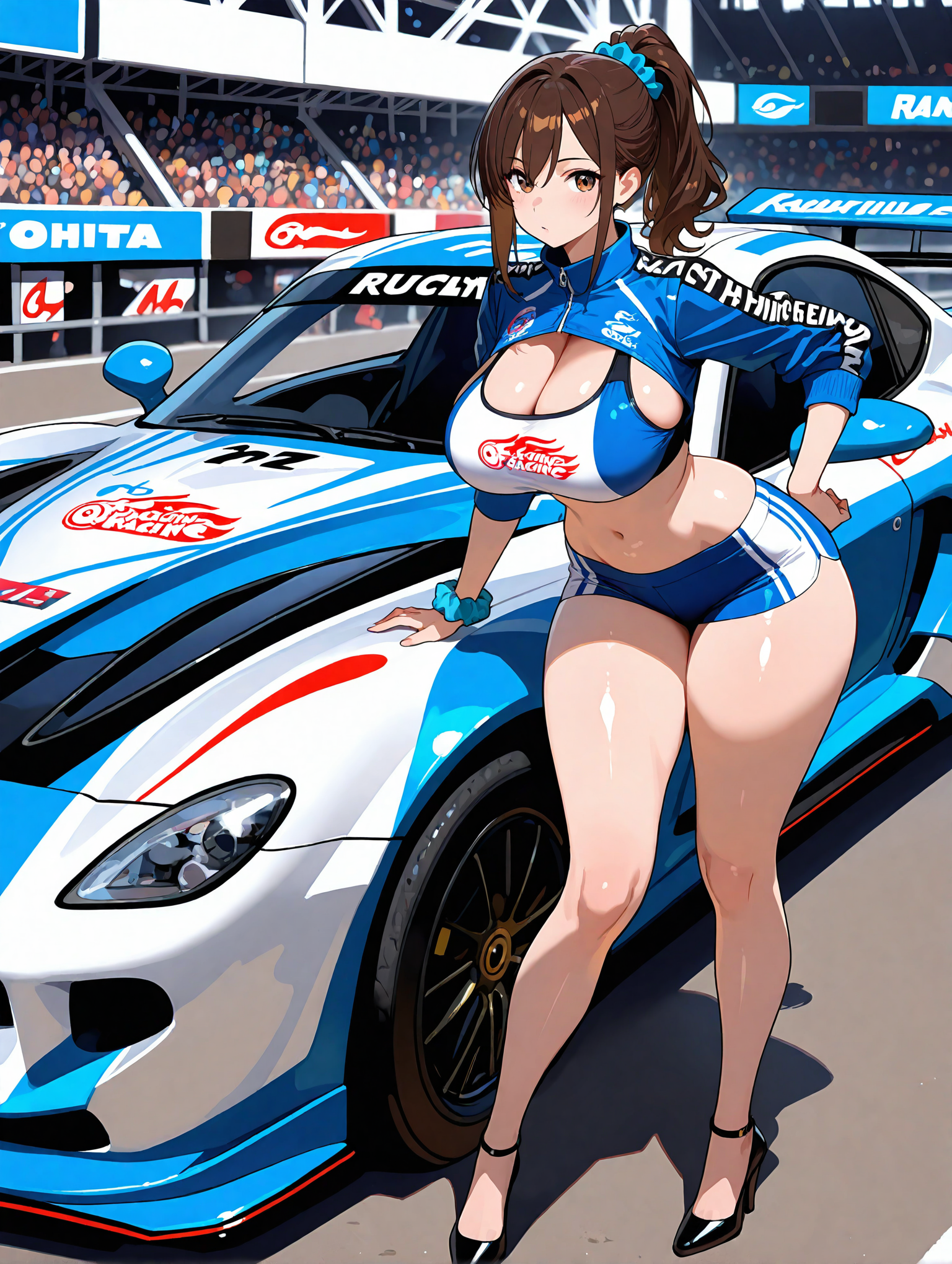 レースクイーンのOLさん