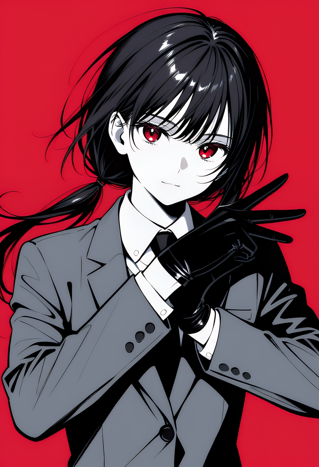 スーツ女子