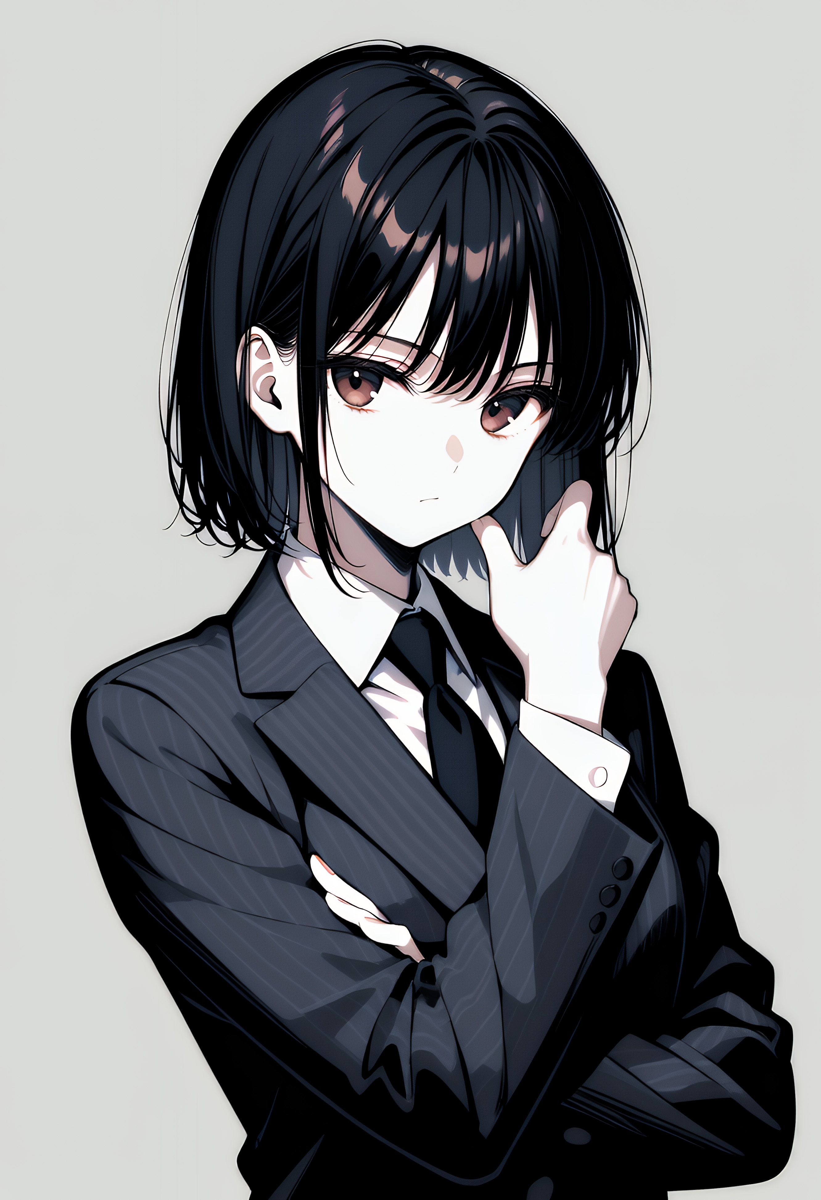 スーツ女子