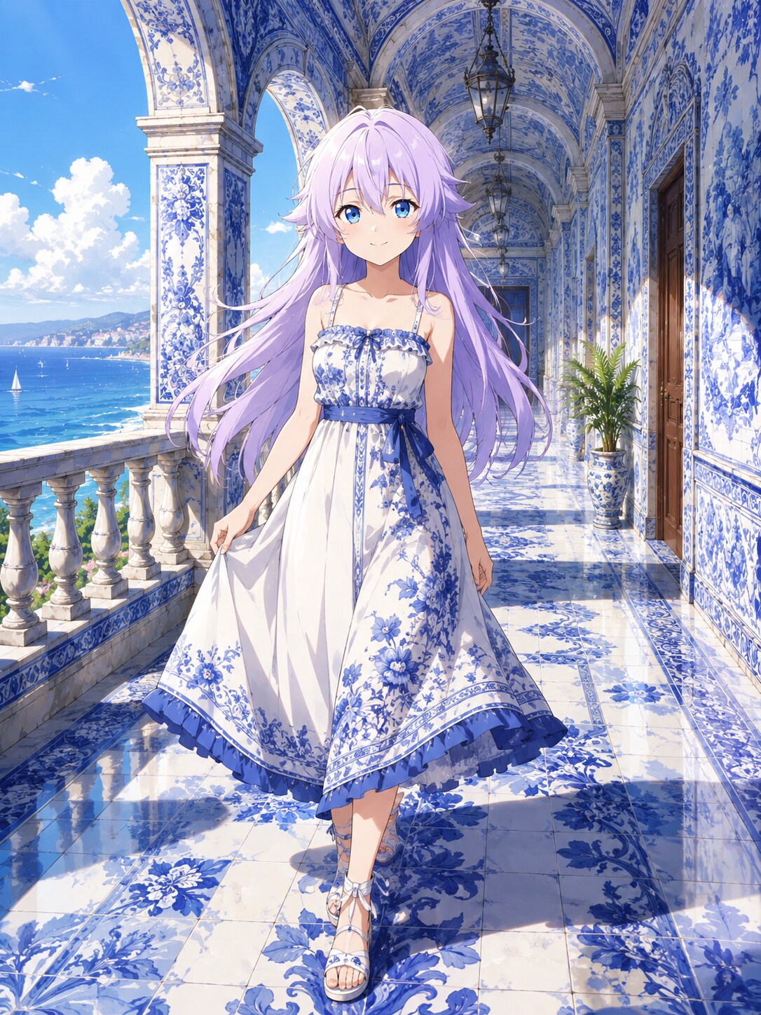 青陶の回廊 | の人気AIイラスト・グラビア