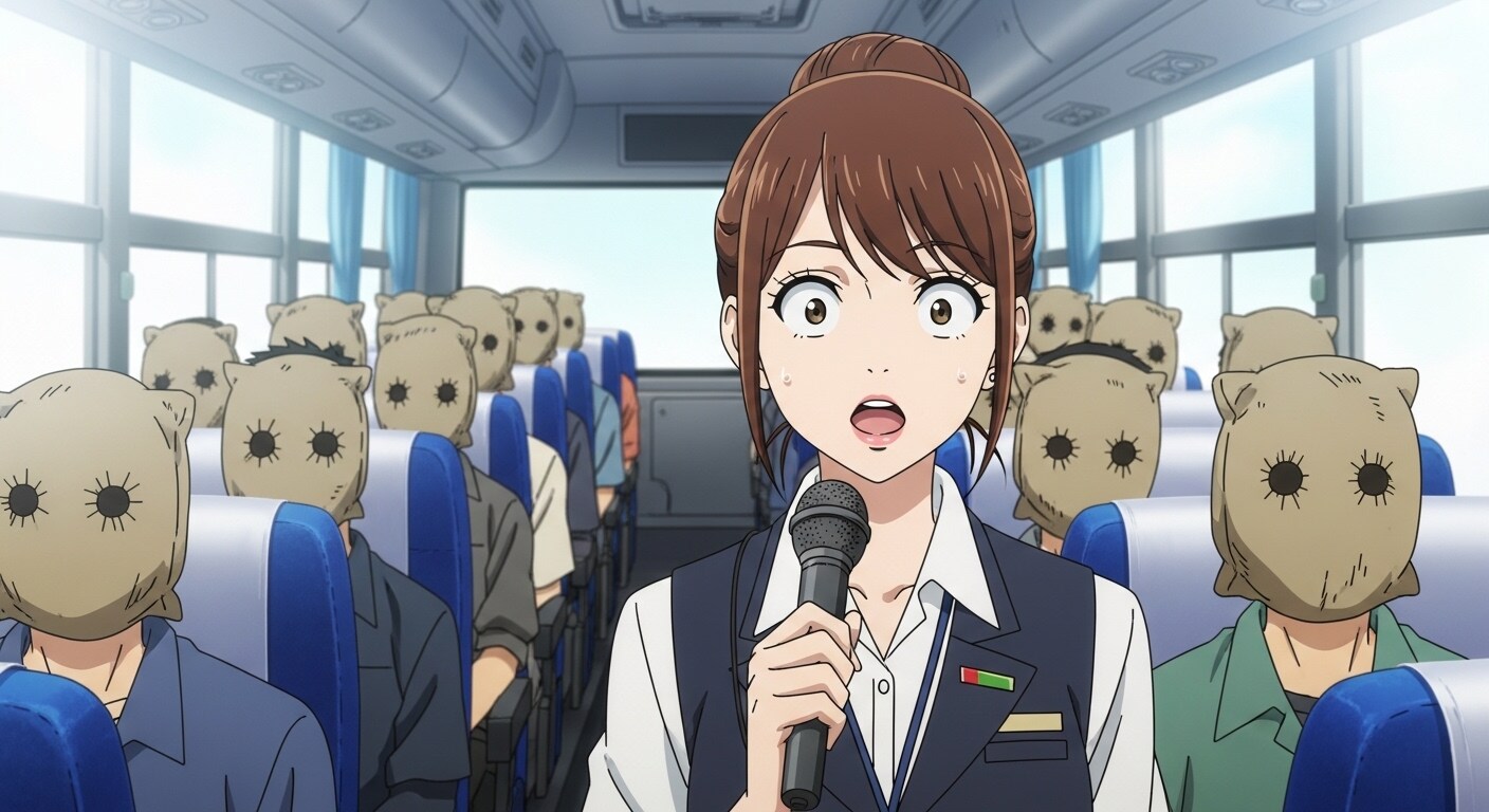 麻袋バス