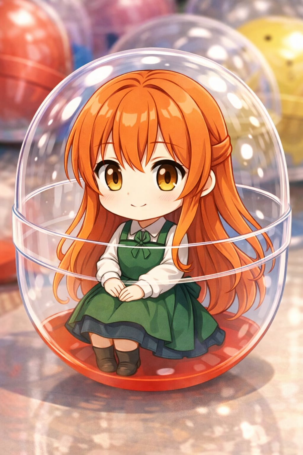 ULの新モデル　LUVちゃんをカプセルに入れたよ