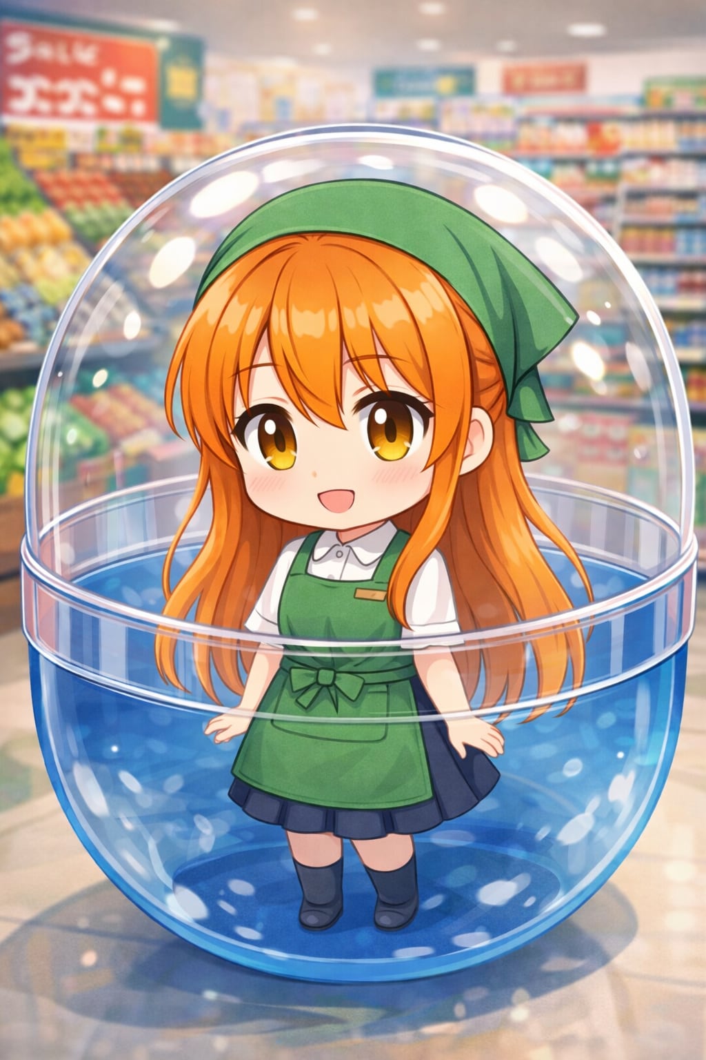 ULの新モデル　LUVちゃんをカプセルに入れたよ