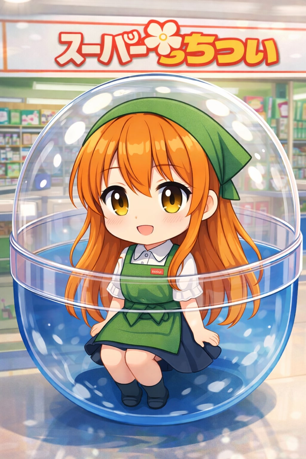 ULの新モデル　LUVちゃんをカプセルに入れたよ