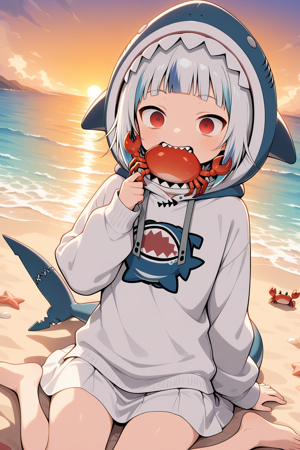 カニ食うサメ美ちゃん