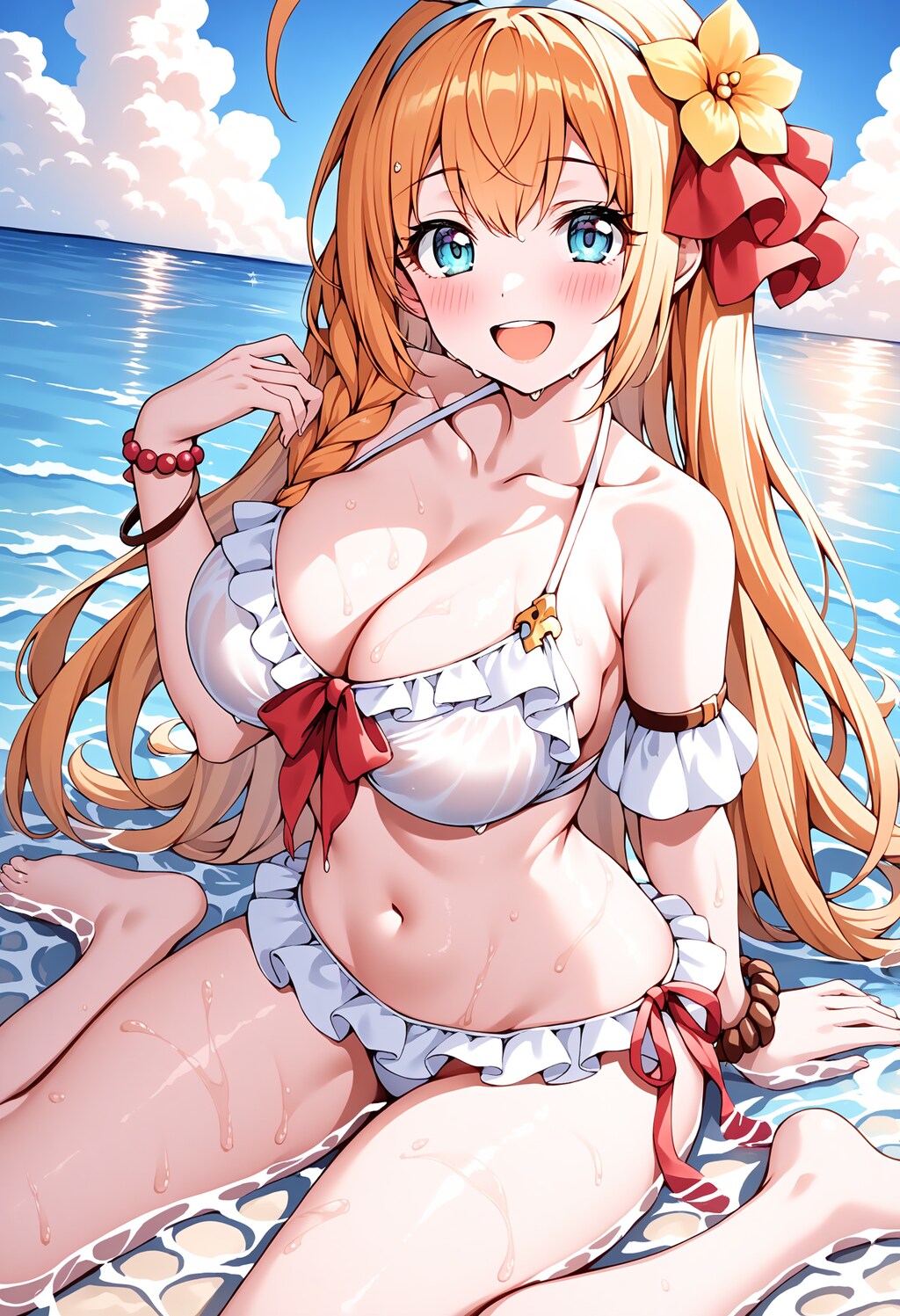 プリコネ　ペコリーヌ　水着