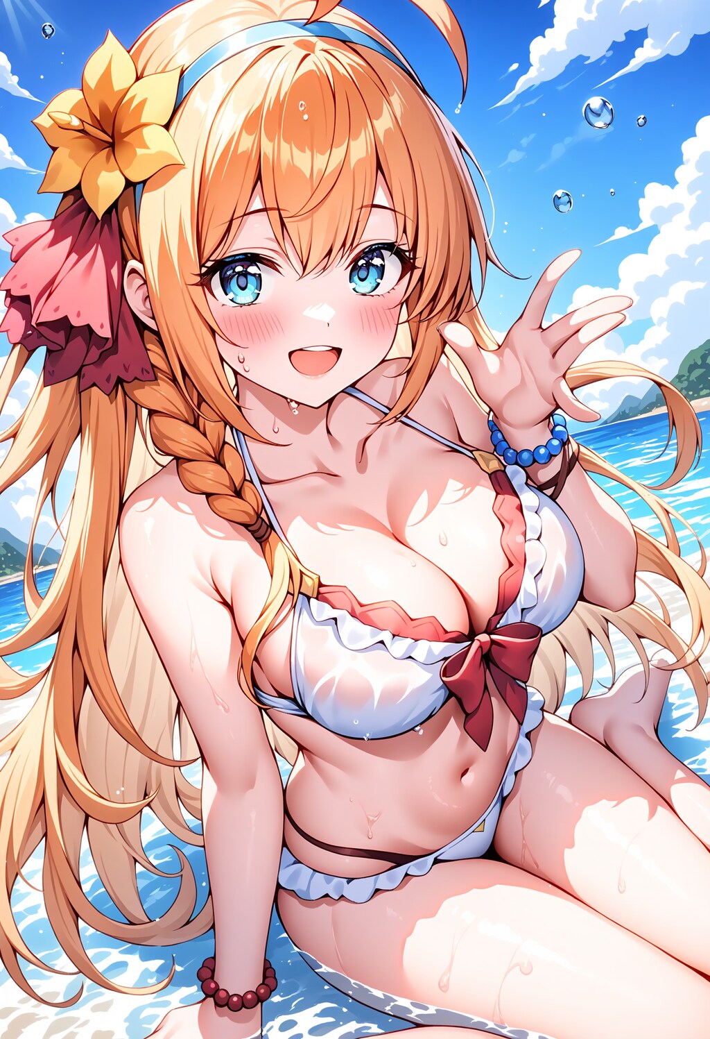 プリコネ　ペコリーヌ　水着