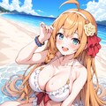 プリコネ　ペコリーヌ　水着 4枚目