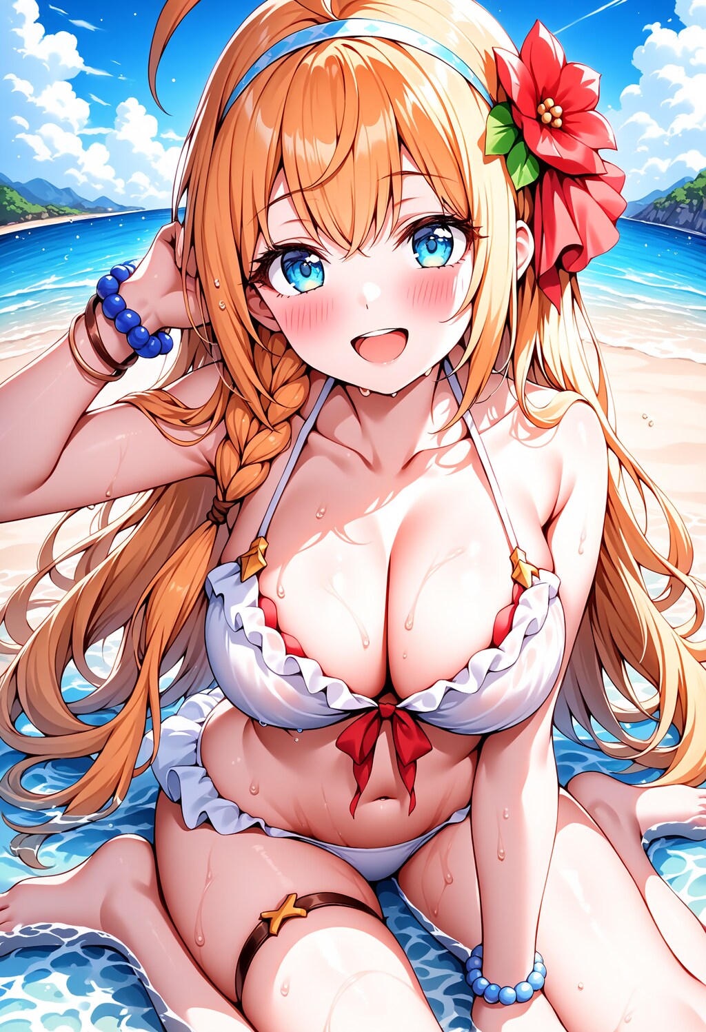プリコネ　ペコリーヌ　水着