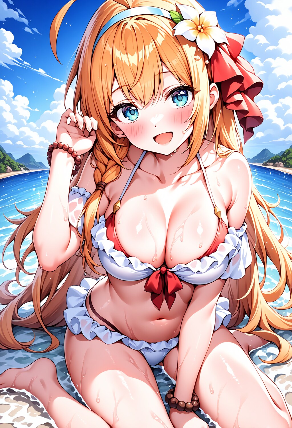 プリコネ　ペコリーヌ　水着