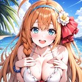 プリコネ　ペコリーヌ　水着 2枚目