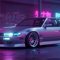 S13シルビアのドリ車 3枚目