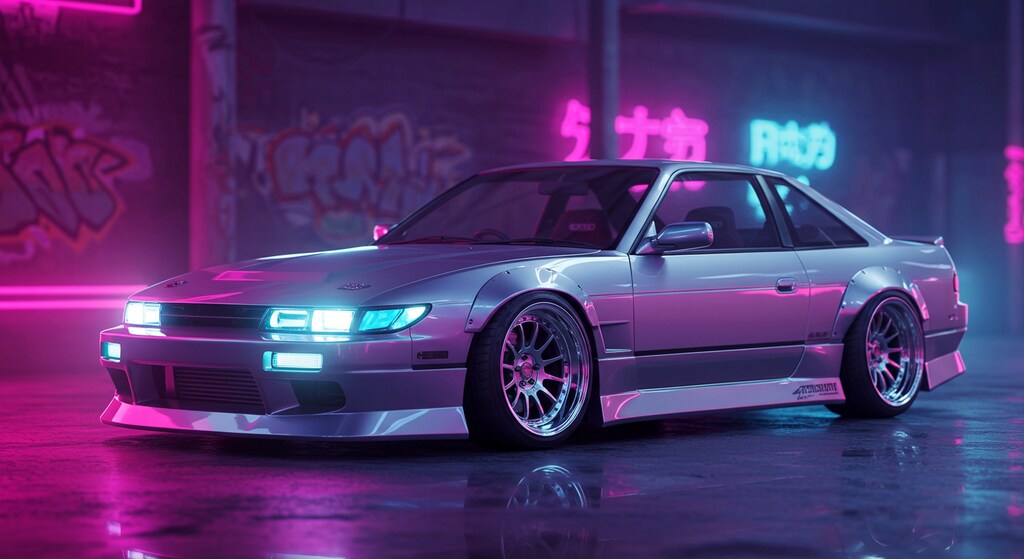 S13シルビアのドリ車