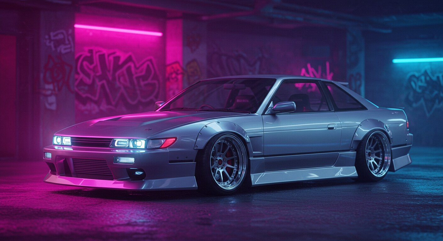 S13シルビアのドリ車