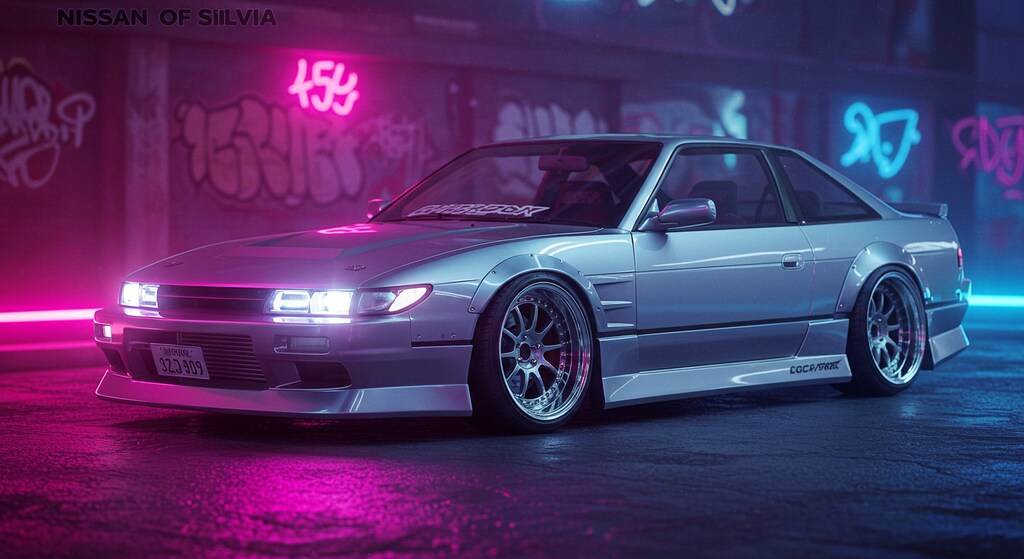 S13シルビアのドリ車