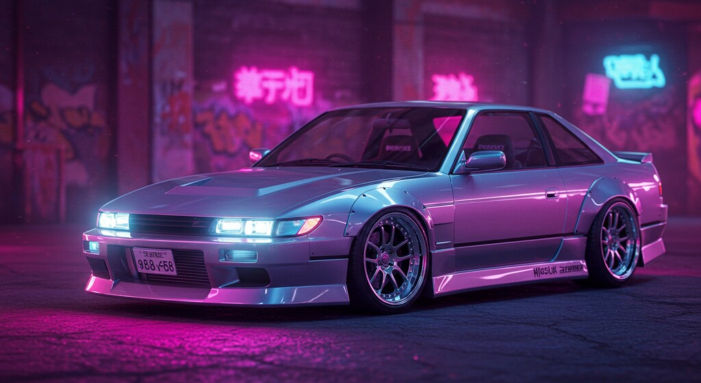 S13シルビアのドリ車