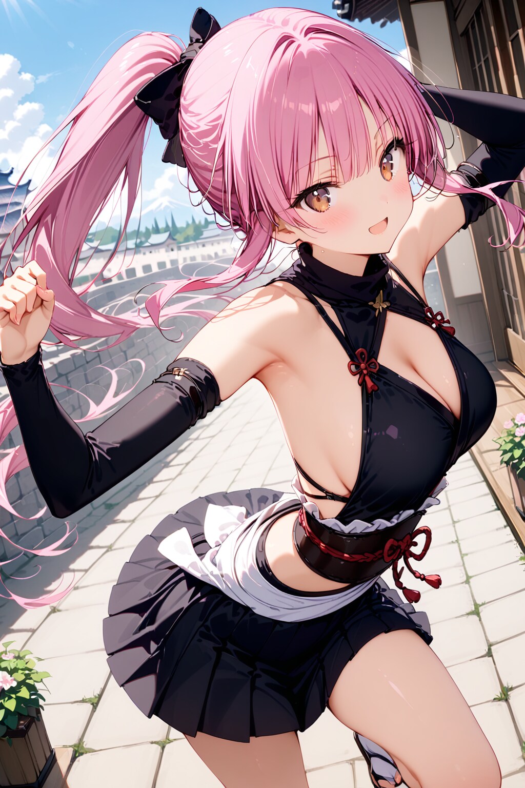 【うちの子紹介　桜さん】異世界の女忍者さん（桜さん）（HALO）