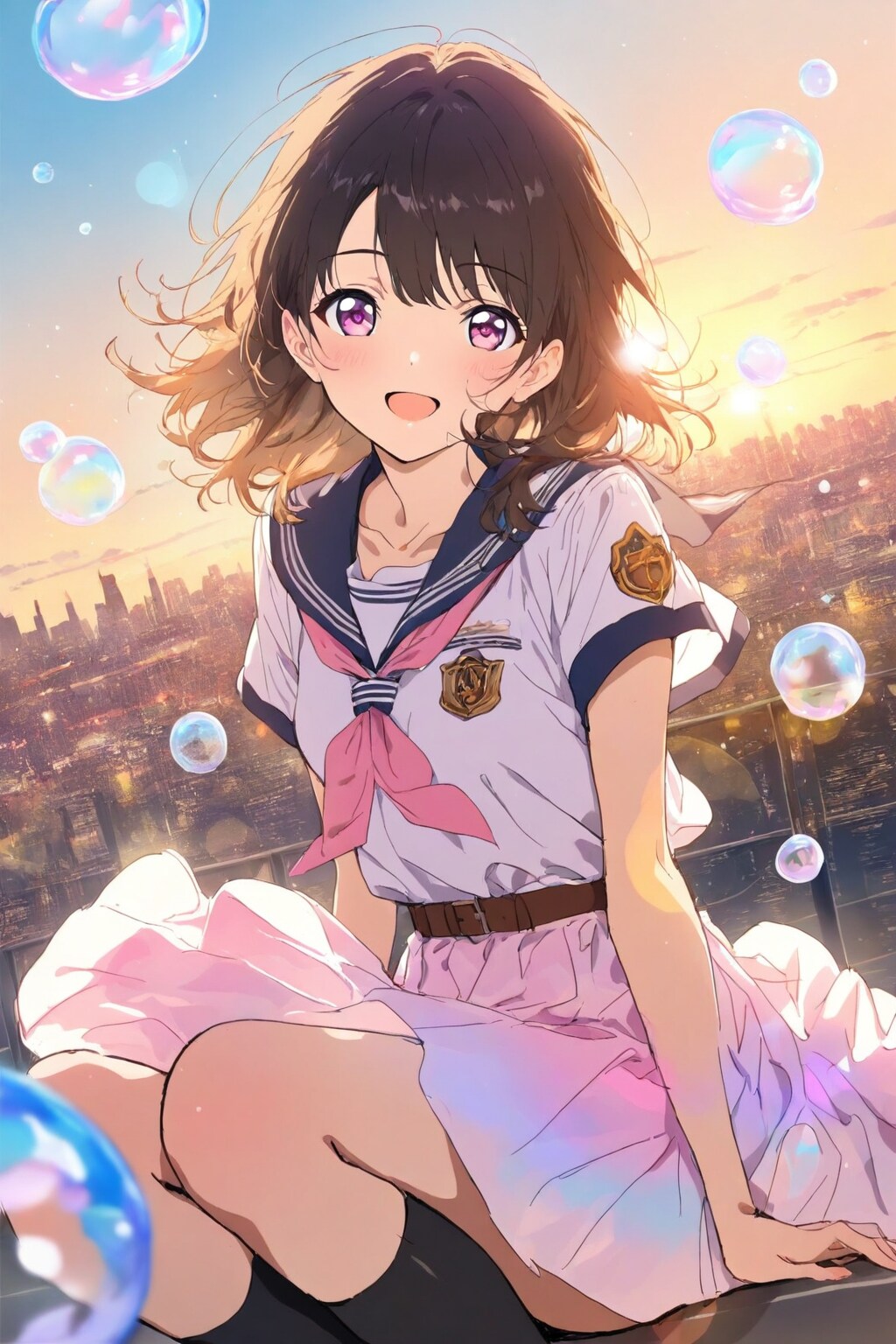 しゃぼん玉の向こう側