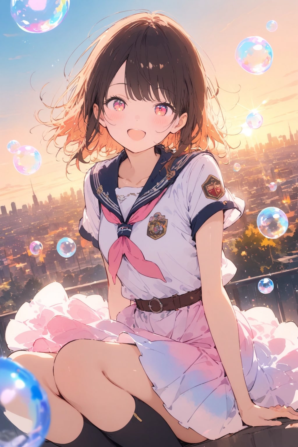 しゃぼん玉の向こう側