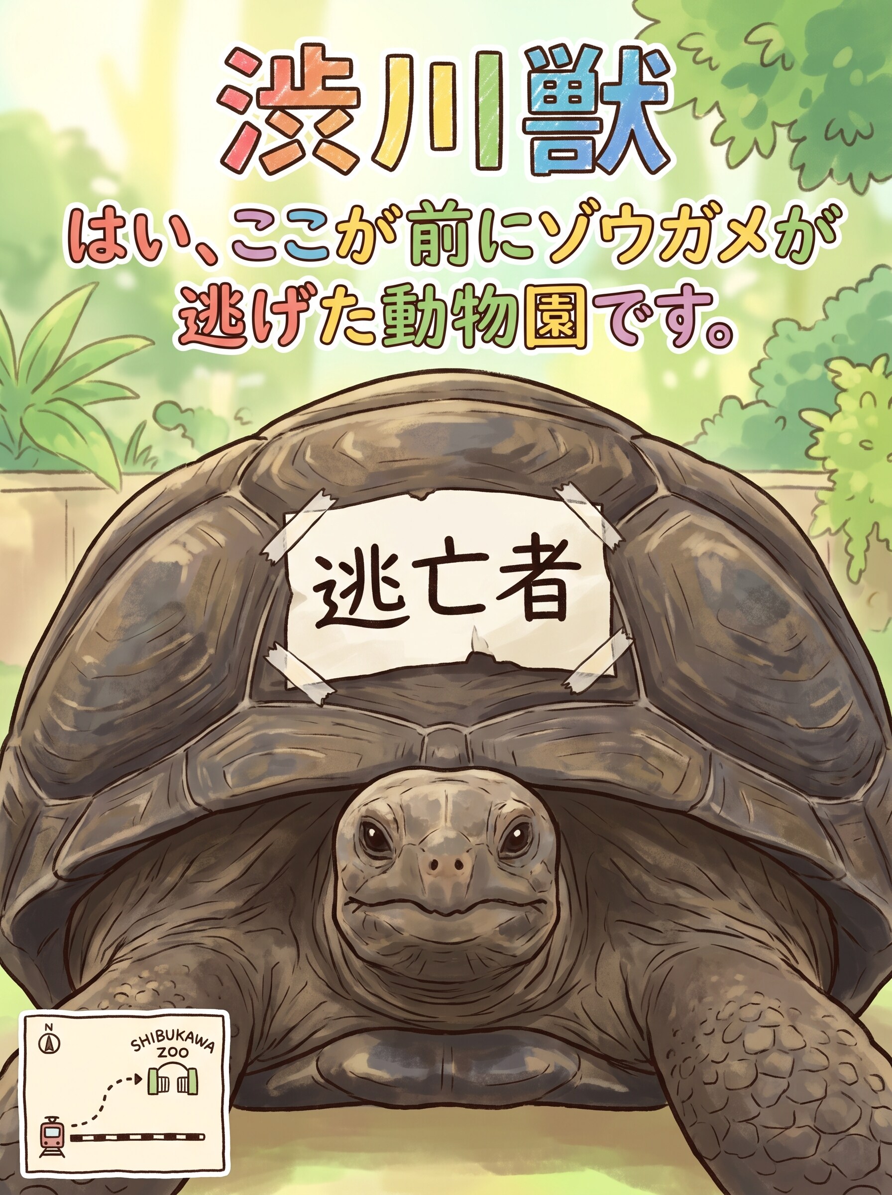 渋川動物園のポスター | の人気AIイラスト・グラビア