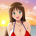 パチンコネタだがPixAI LoRAで南国育ち涼風まどか👙🏝️🎰🚨❤️ 5枚目