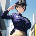 １９日の女性警察官 2枚目