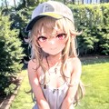 キャップを被ったメスガキちゃん 2枚目