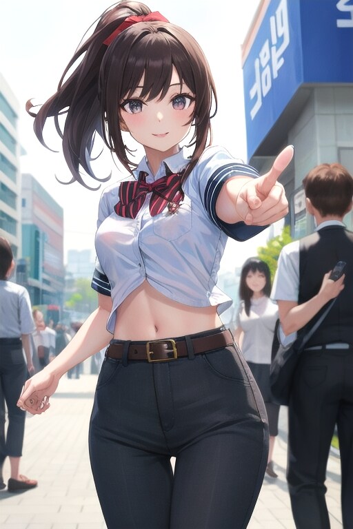 かっこかわいい韓国美少女