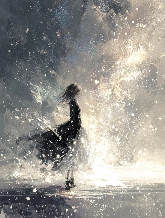 キラキラ雪 | の人気AIイラスト・グラビア