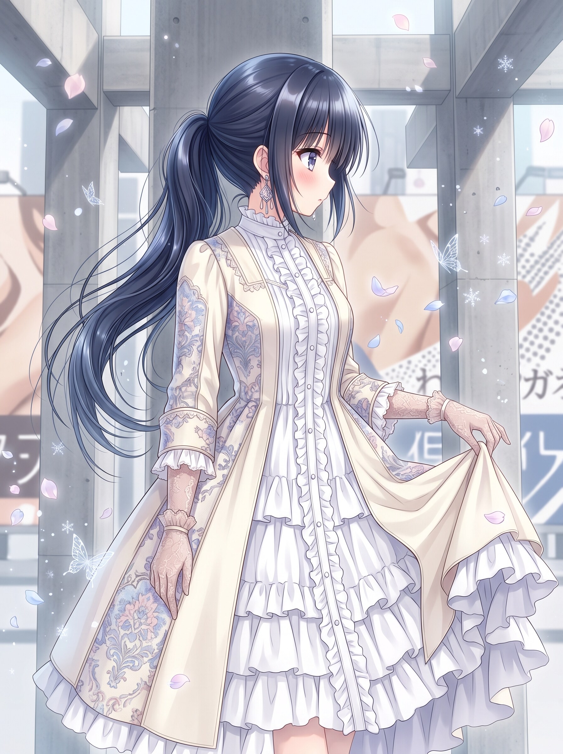 蒼花綾紋の静謐