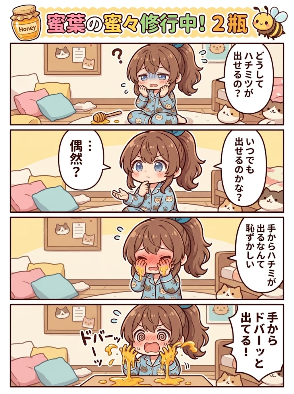 蜜葉の蜜々修行中！2瓶