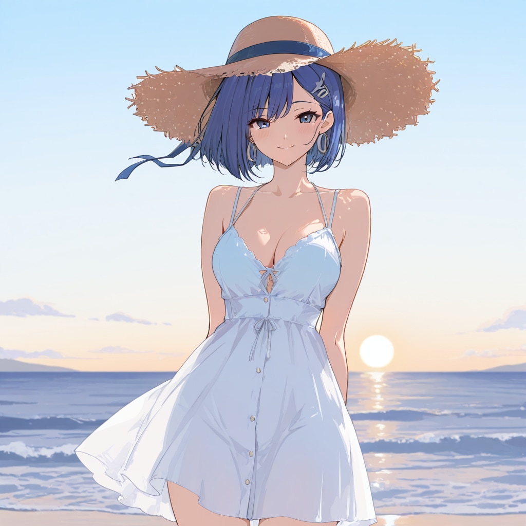 浜辺にね降り立つ娘あいちゃんだ　弾