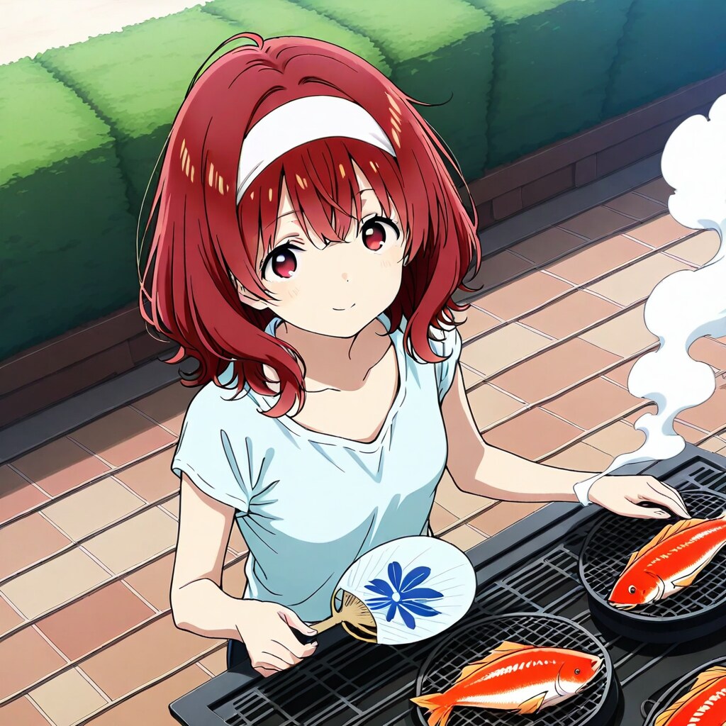 誰が何と言おうと焼いているのはサンマです | の人気AIイラスト・グラビア